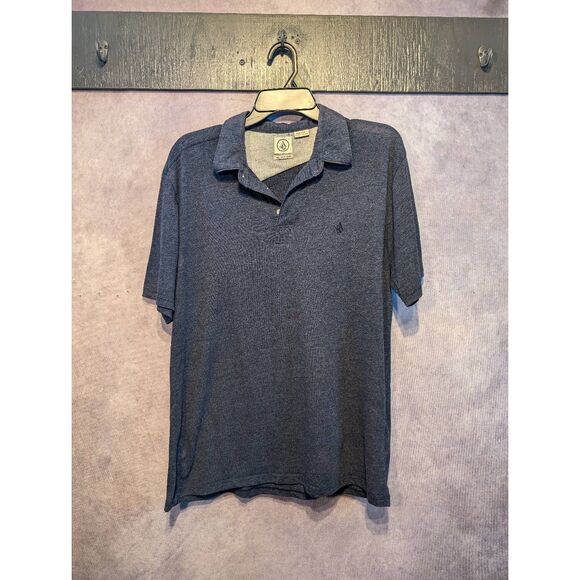 Volcom cotton polo shirt large - Picture 1 of 3